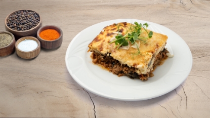 Slika MUSAKA OD PLAVOG PATLIDŽANA